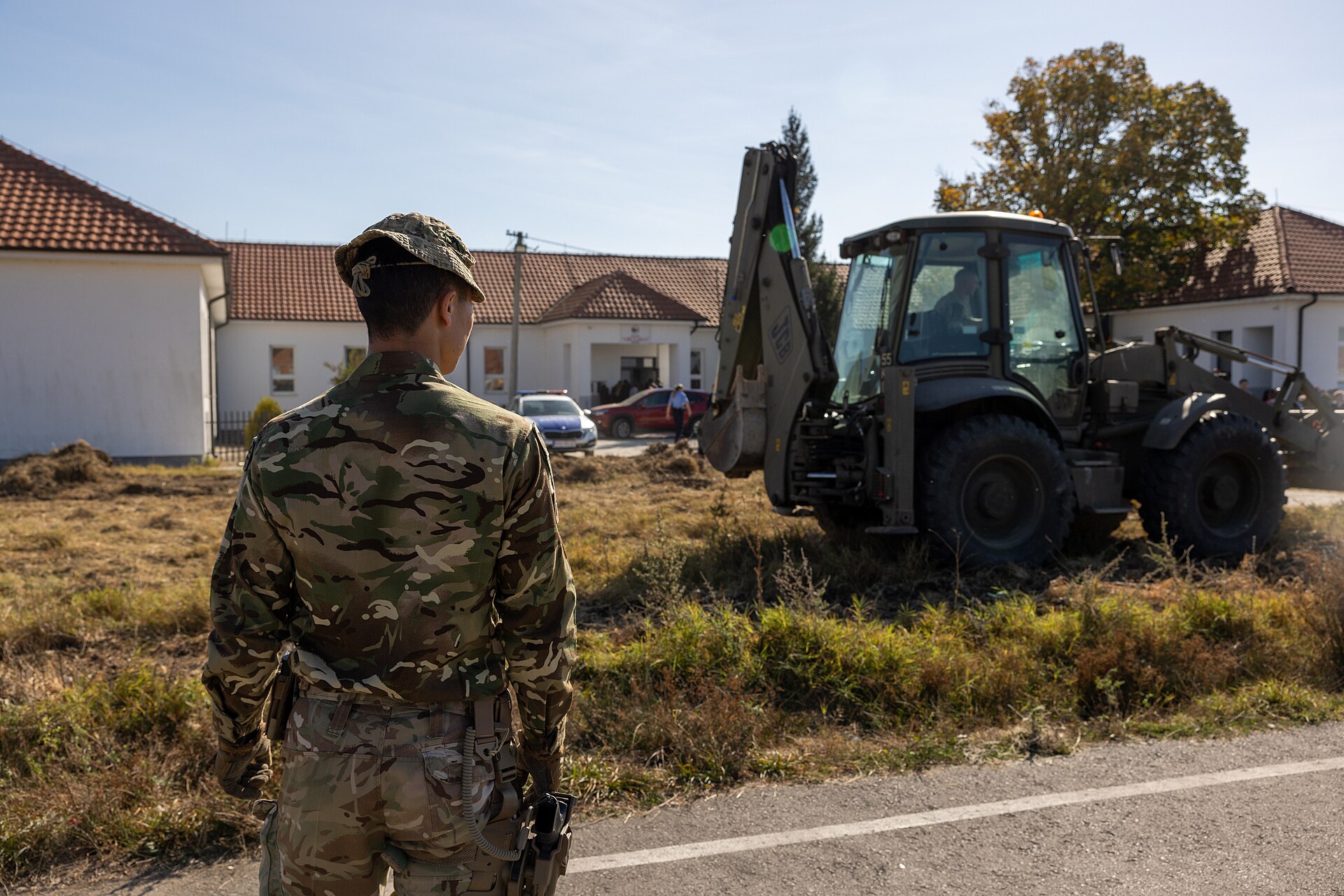 Soldati della NATO in missione di peacekeeping in Kosovo